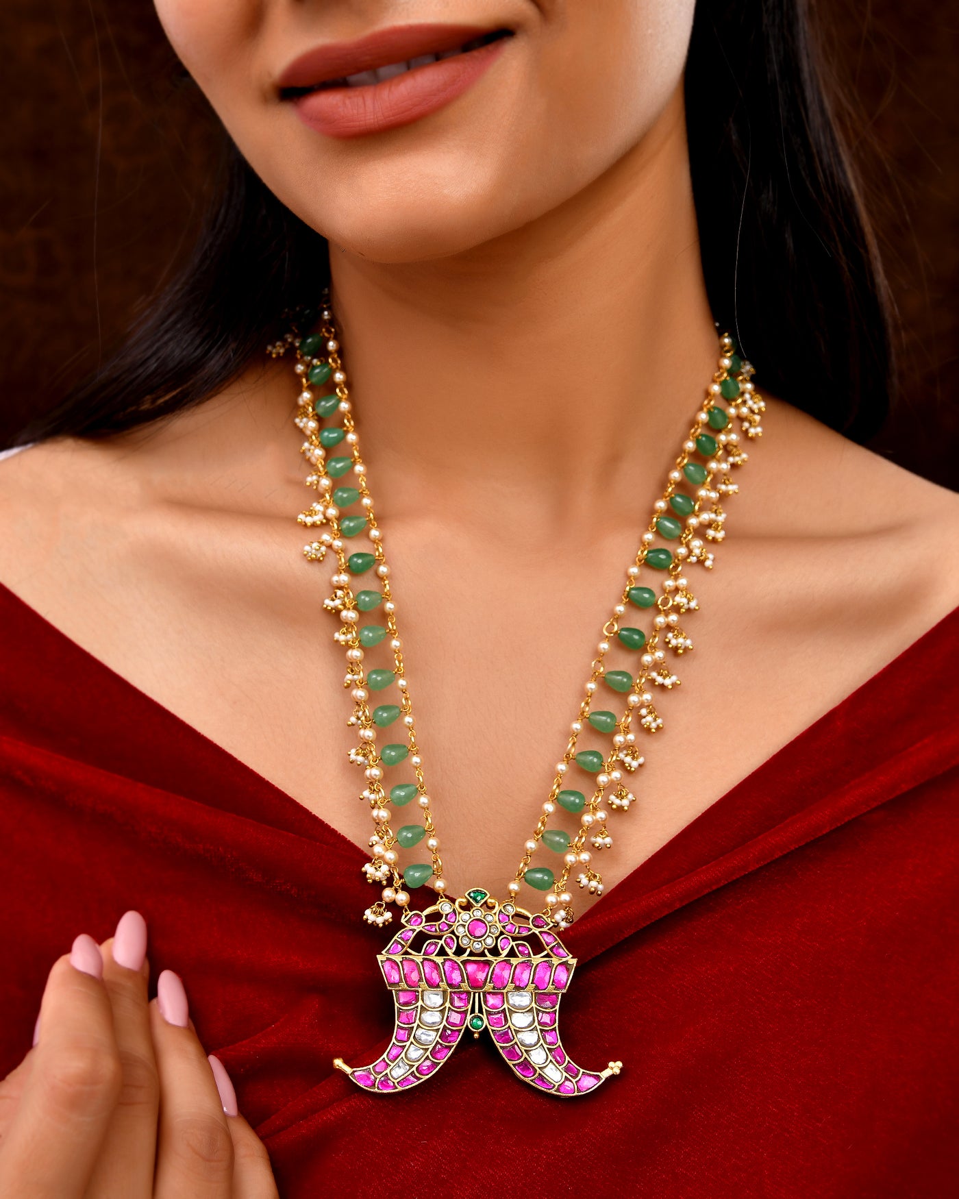 Kundan necklace