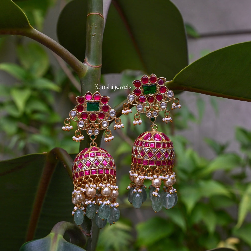 Classic Jadau Earrings