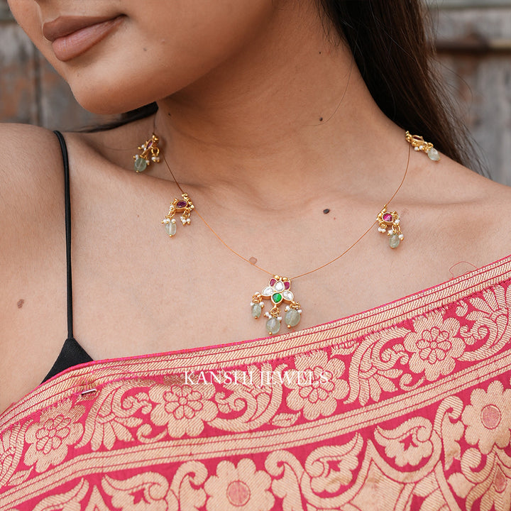 lotus jadau  motives invisible chain