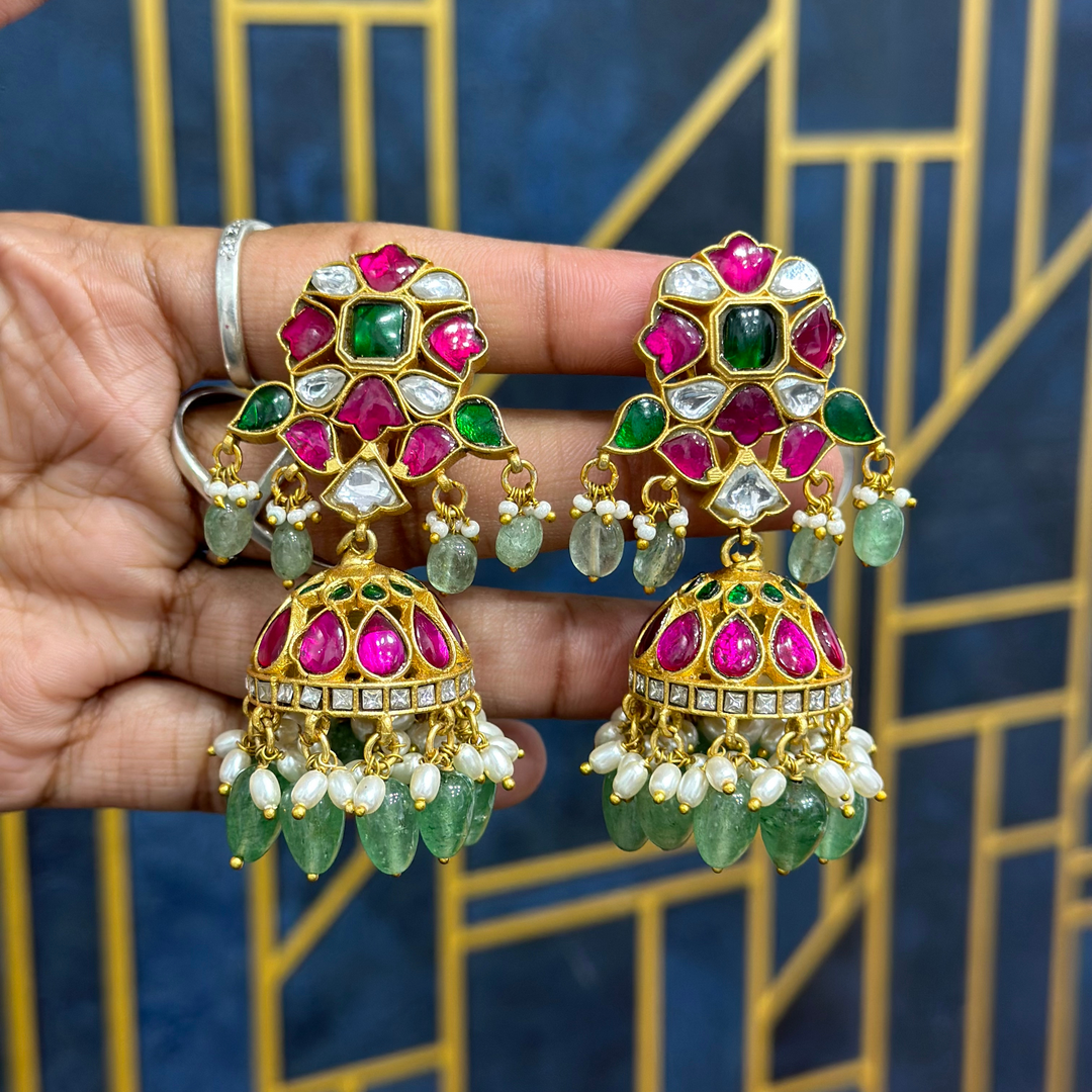 Jadau Kundan Earrings