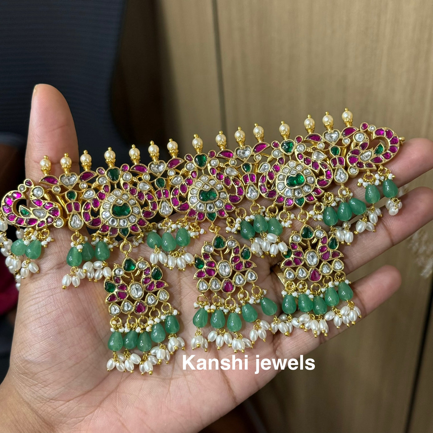 Jadau Kundan Choker Necklace