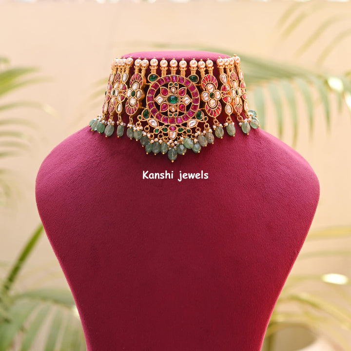 Kanshijewels , dulhan necklace , chokar necklace, kundan necklace, jadau necklace,  kanshi jewellery