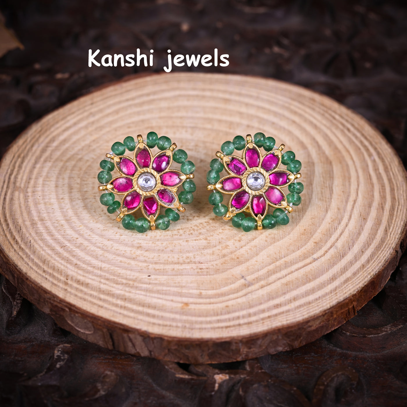  Kundan Earrings