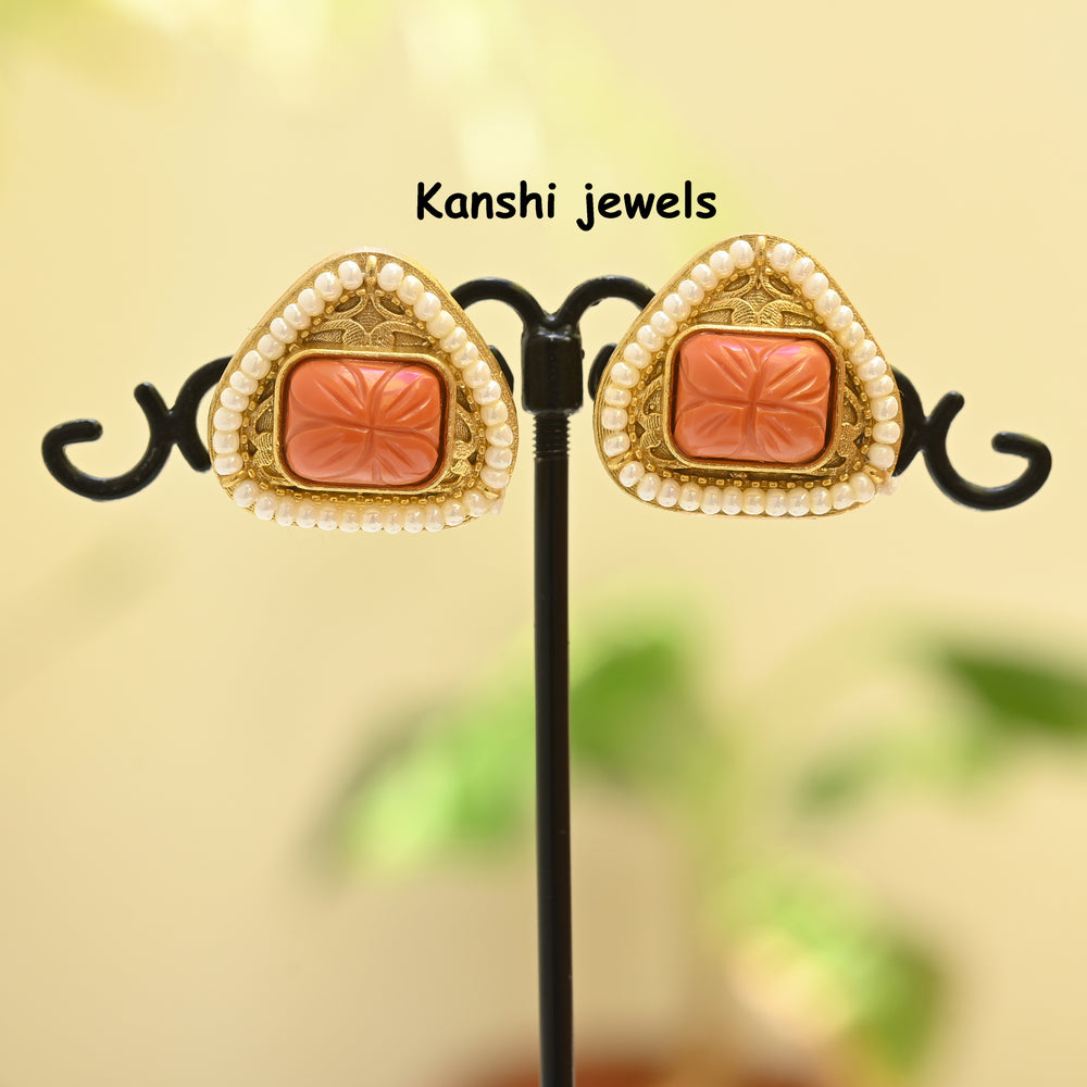 Kundan Stud Earrings