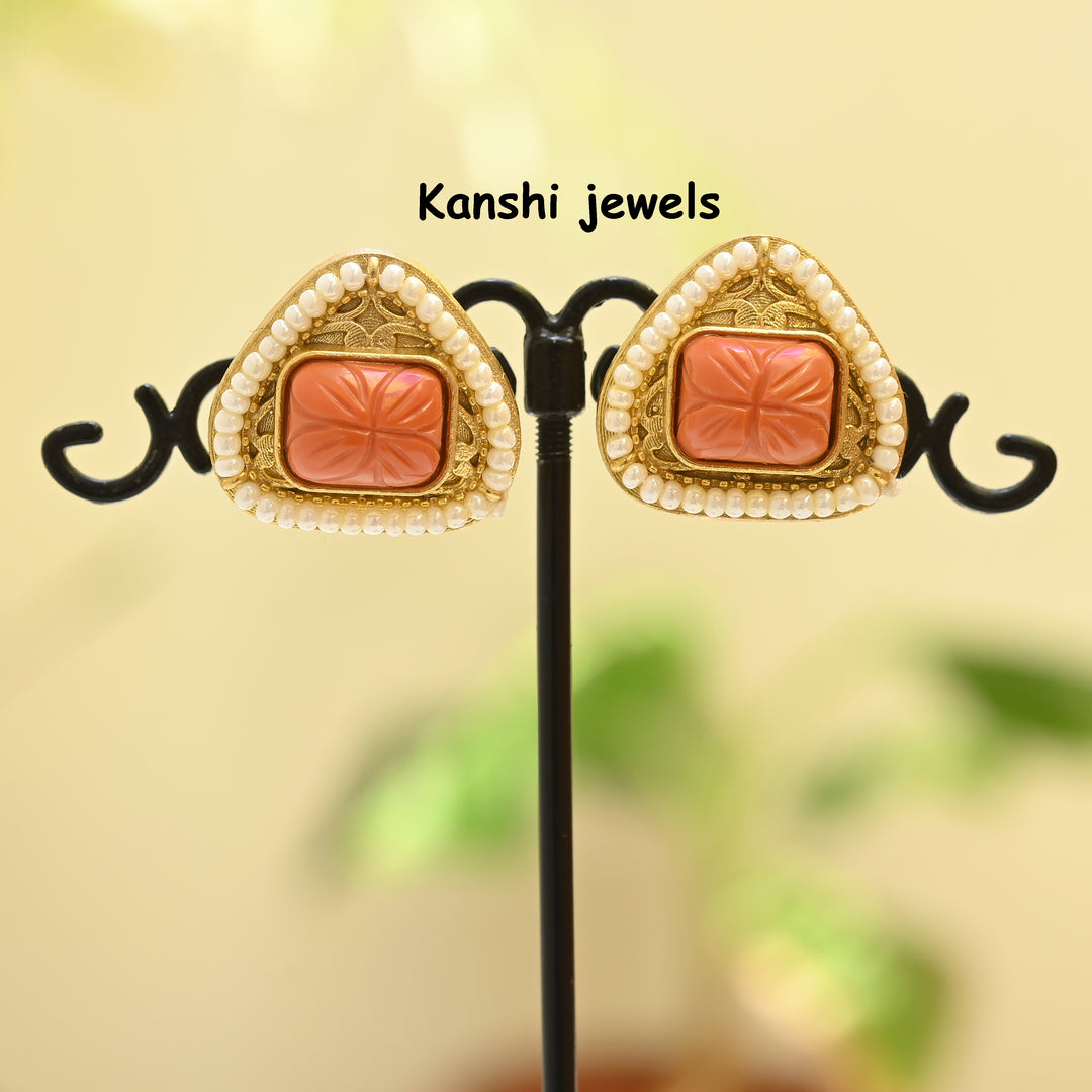 Kundan Stud Earrings