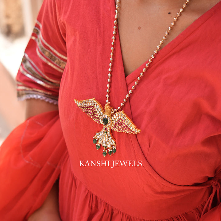 Ganda berunda pendant with matar mala