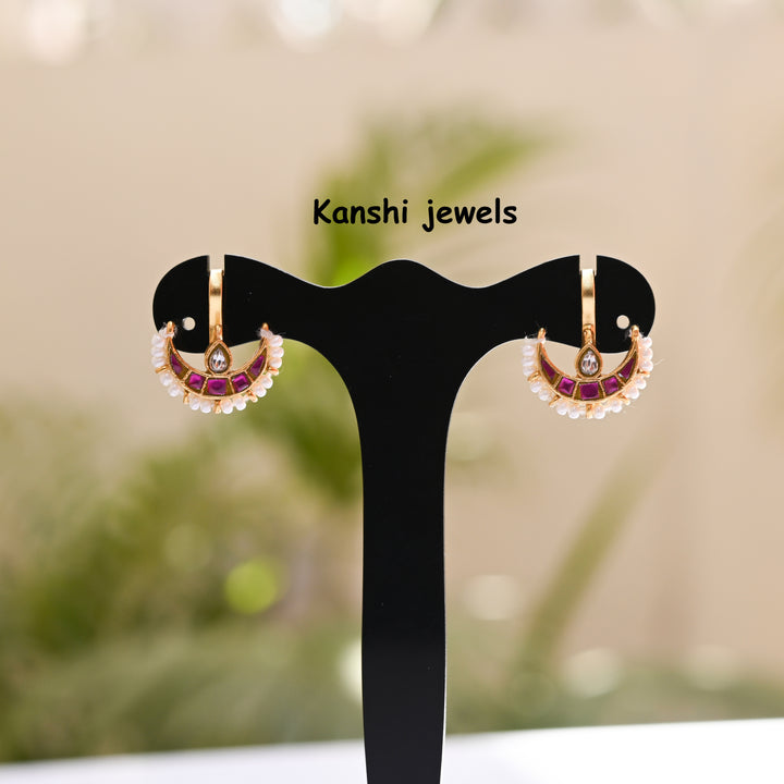 Bugadi earrings by Kanshi Jewels,
Traditional Bugadi jewellery