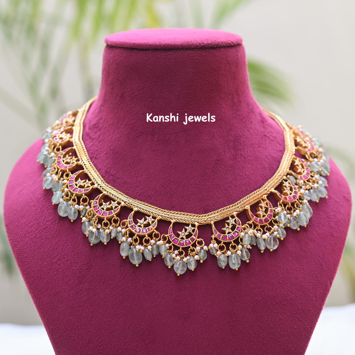 Kanshijewels , dulhan necklace , chokar necklace, kundan necklace, jadau necklace,  kanshi jewellery