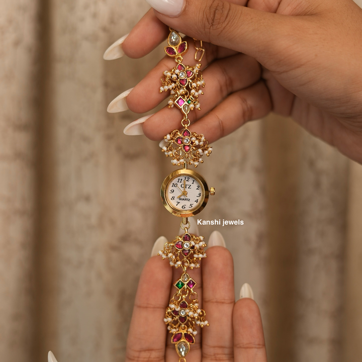 Classic Jadau Handwork Wrist Watch