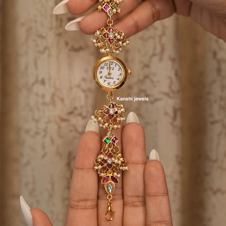 Classic Jadau Handwork Wrist Watch