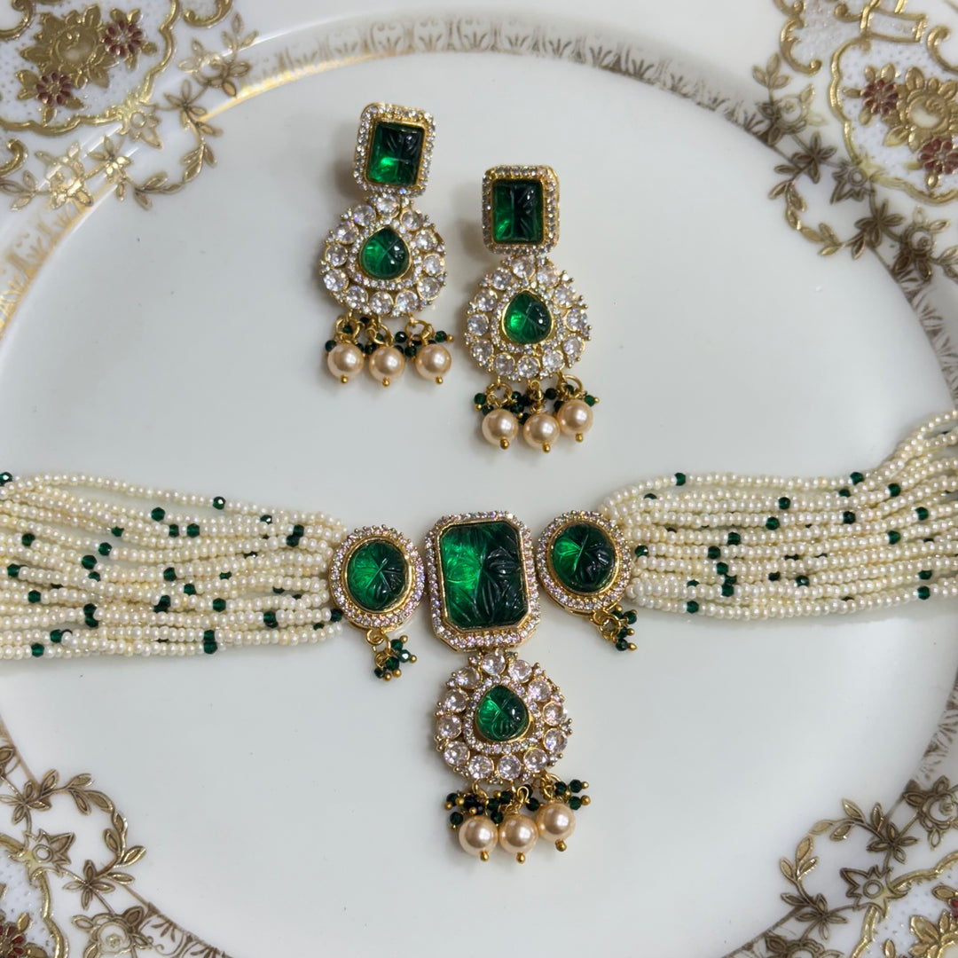 Kanshijewels , dulhan necklace , chokar necklace, kundan necklace, jadau necklace,  kanshi jewellery