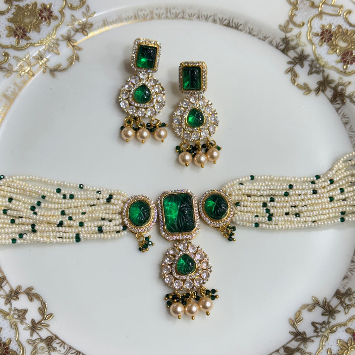 Kanshijewels , dulhan necklace , chokar necklace, kundan necklace, jadau necklace,  kanshi jewellery