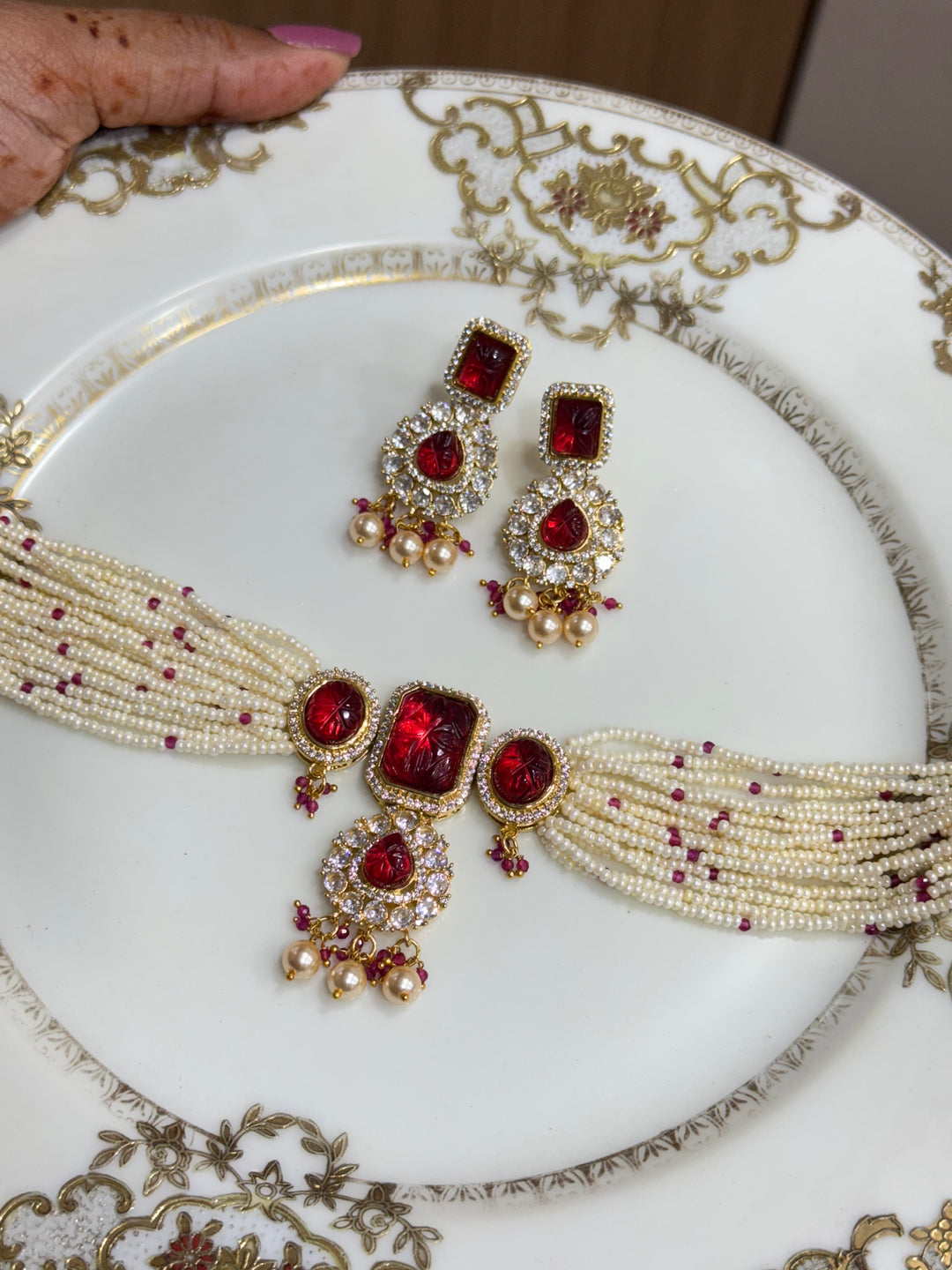 Kanshijewels , dulhan necklace , chokar necklace, kundan necklace, jadau necklace,  kanshi jewellery