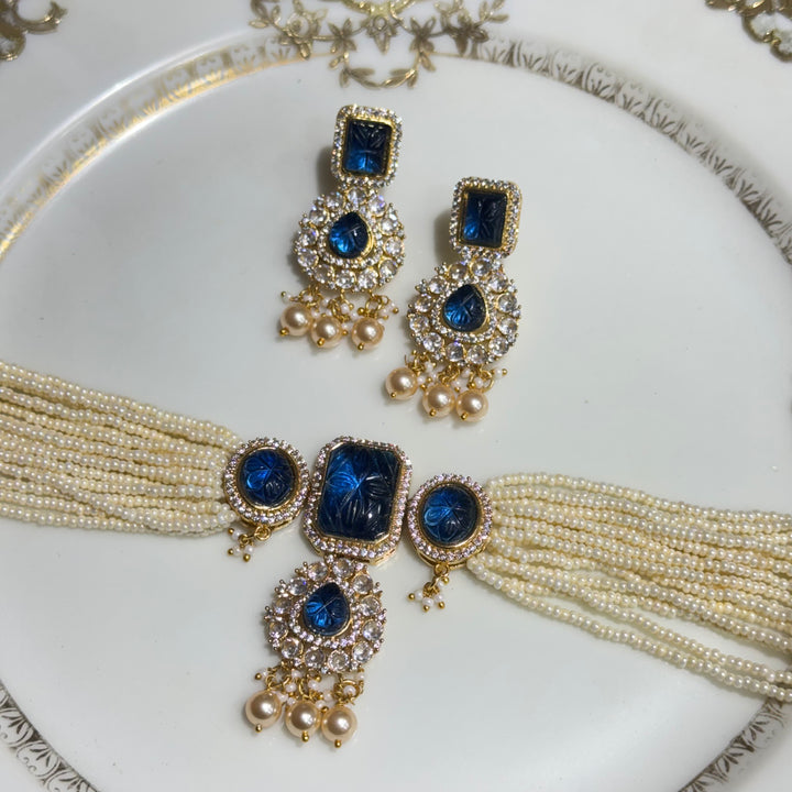 Diamond Necklace Set  , Kanshijewels , dulhan necklace , chokar necklace, kundan necklace, jadau necklace,  kanshi jewellery