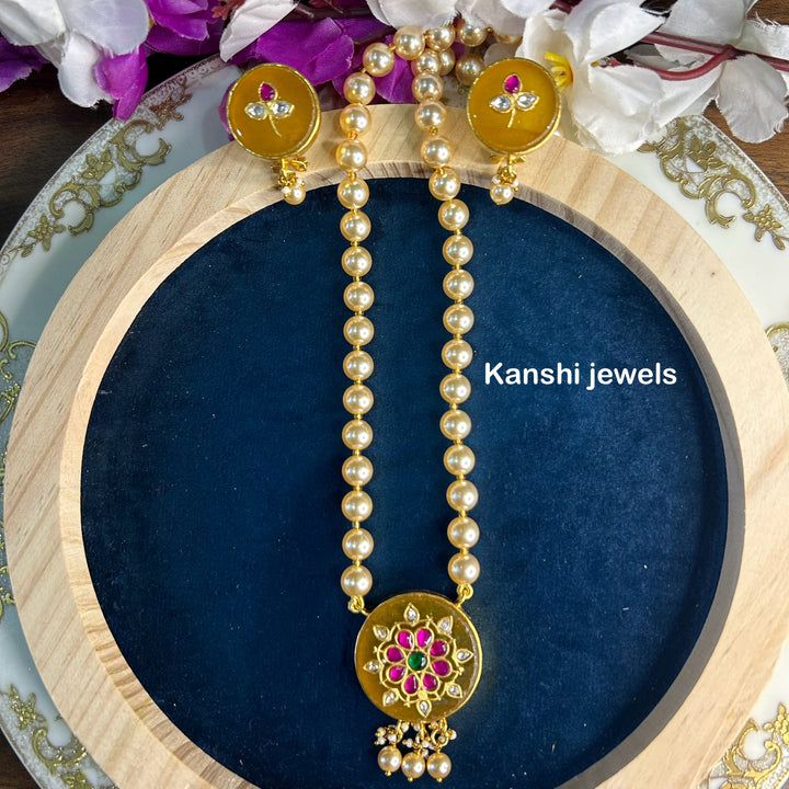 Hand work jadau set