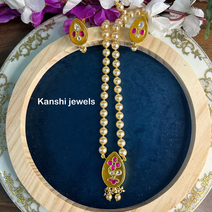 Hand work jadau set