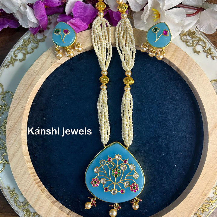 Hand work jadau set