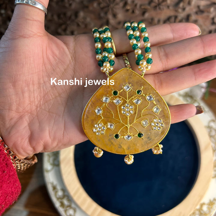 Hand work jadau set