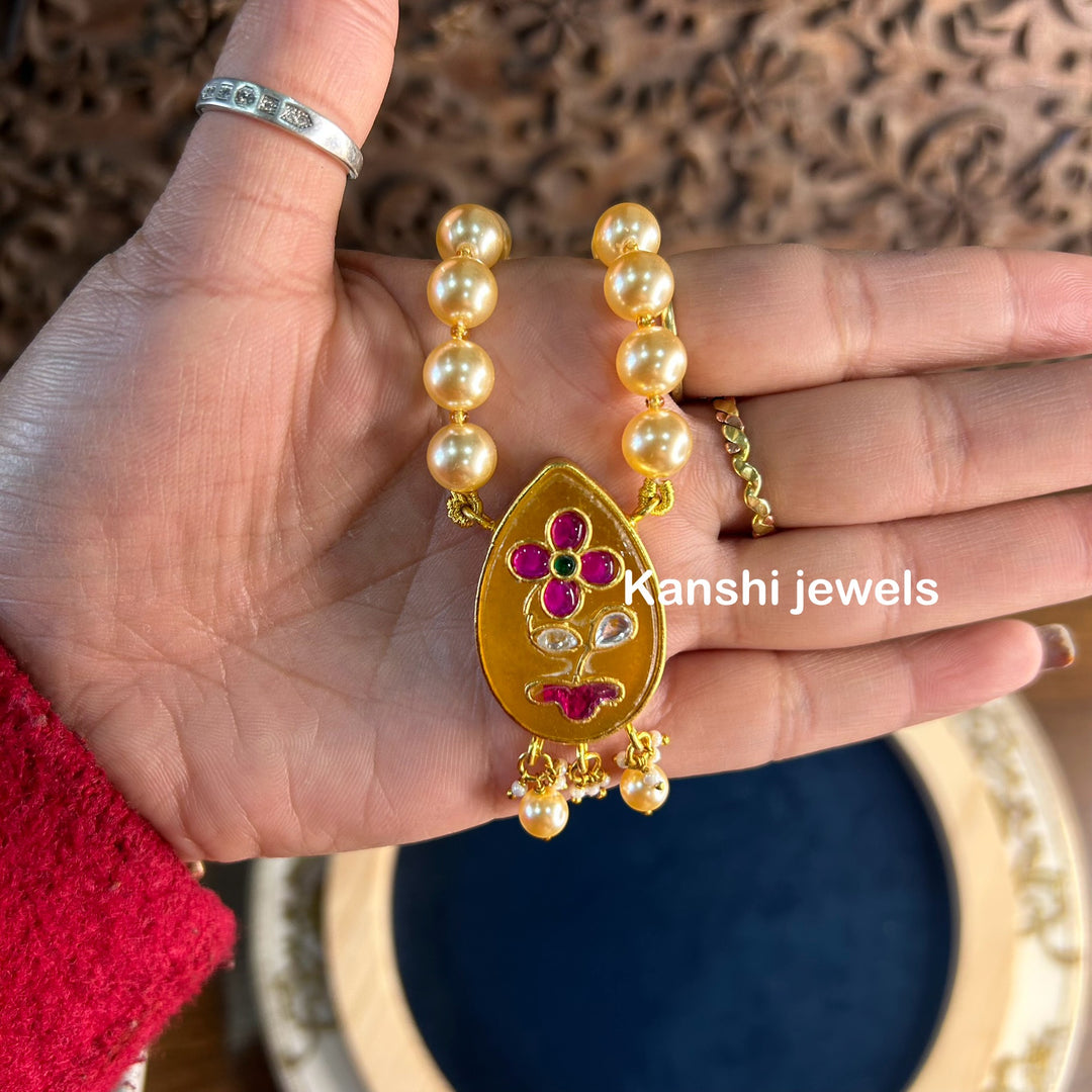 Hand work jadau set