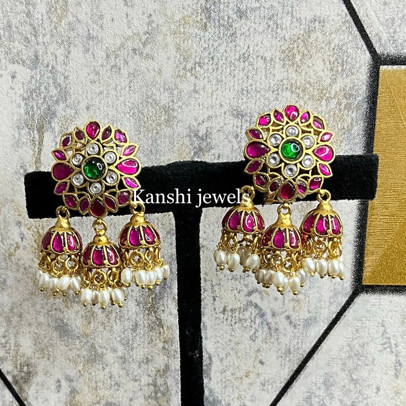 Jadau Kundan Earrings