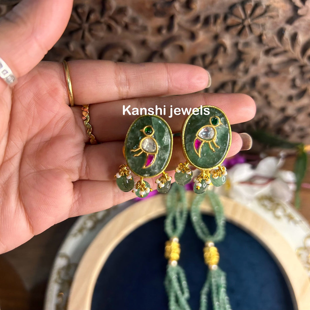 Hand work jadau set