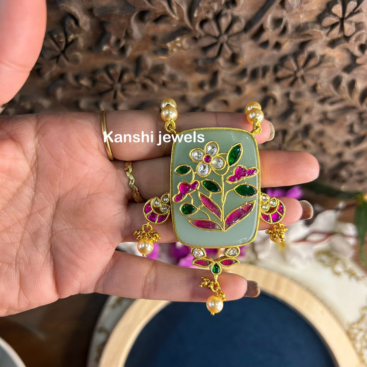 Hand work jadau set