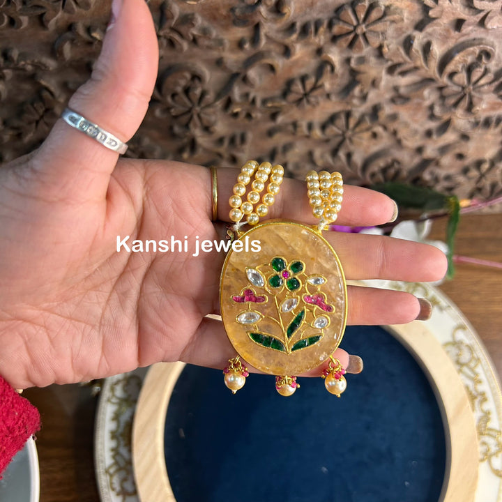 Hand work jadau set