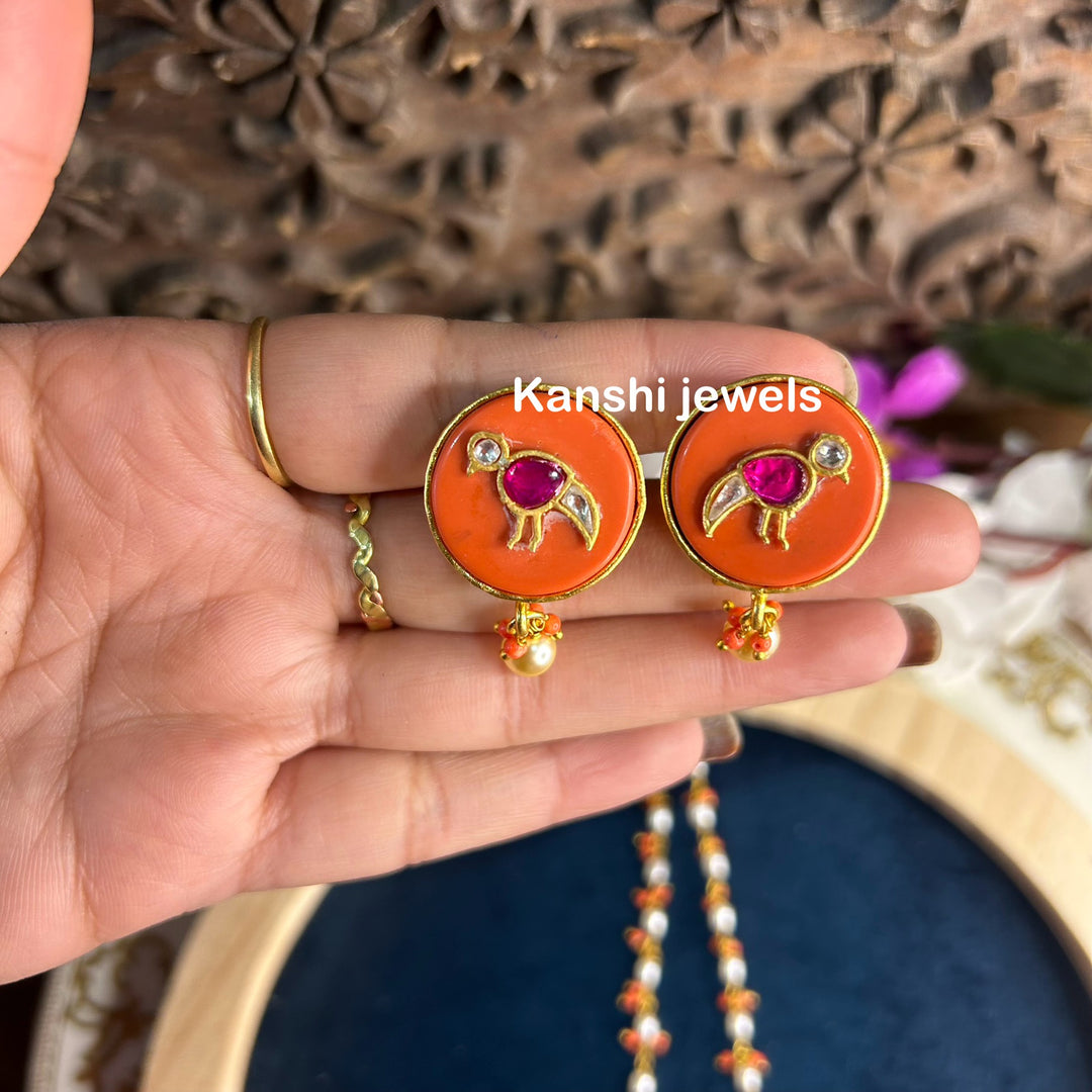 Hand work jadau set