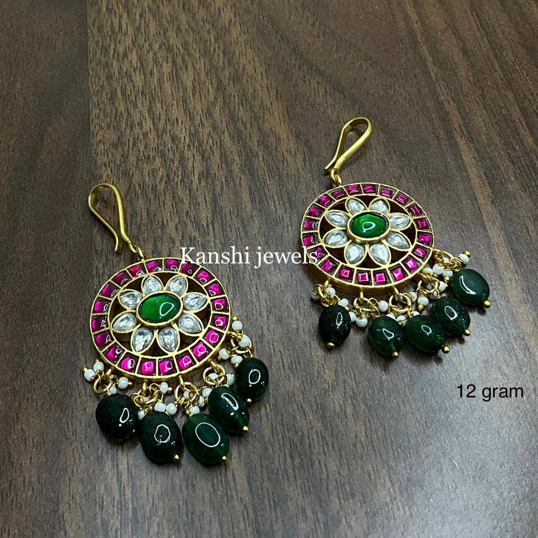 Jadau Kundan Tikas and Pendant