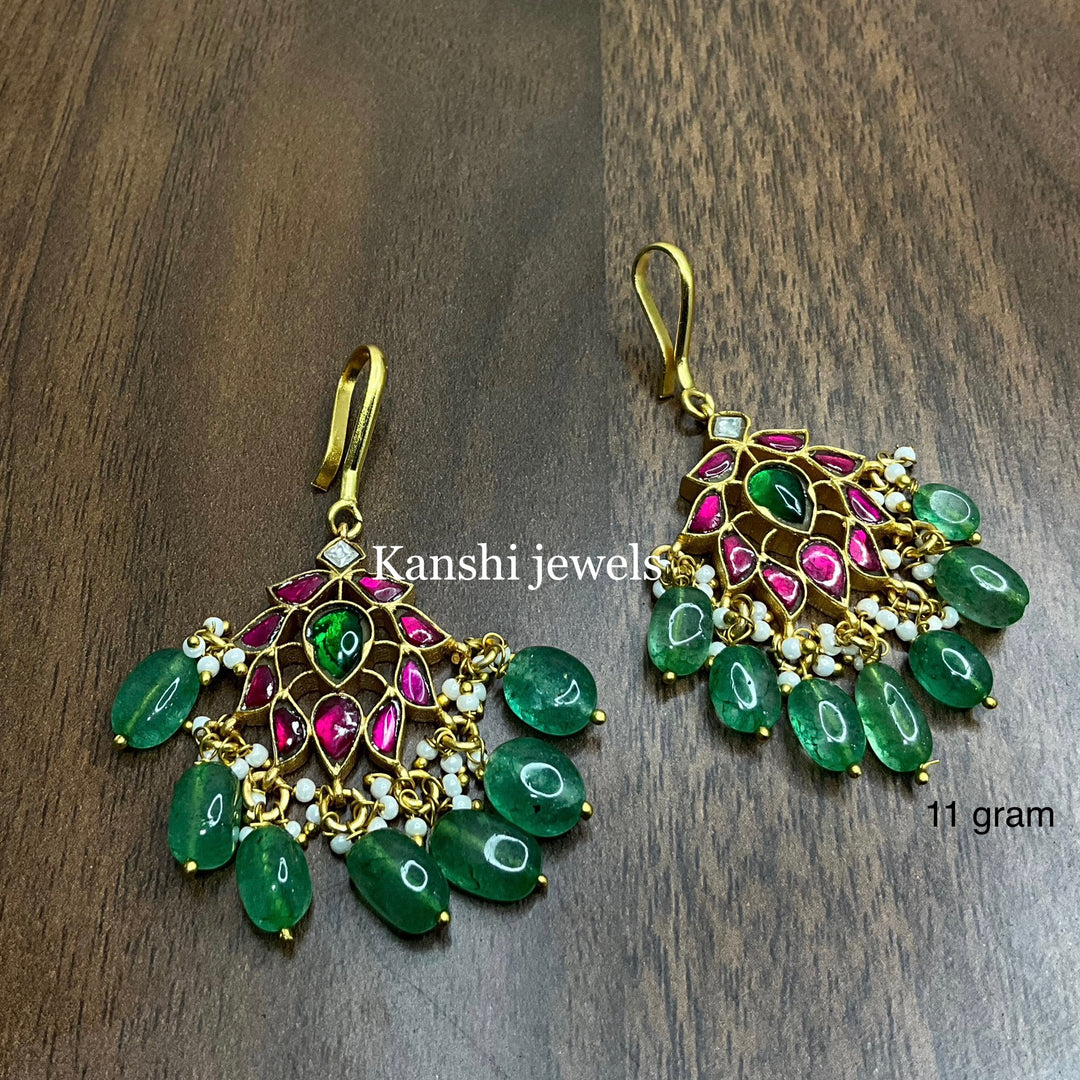 Jadau Kundan Tikas and Pendant