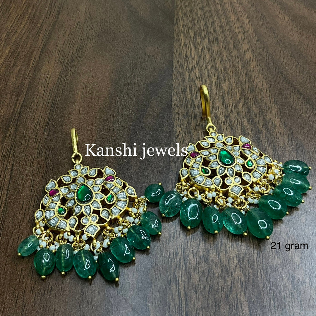 Jadau Kundan Tikas and Pendant