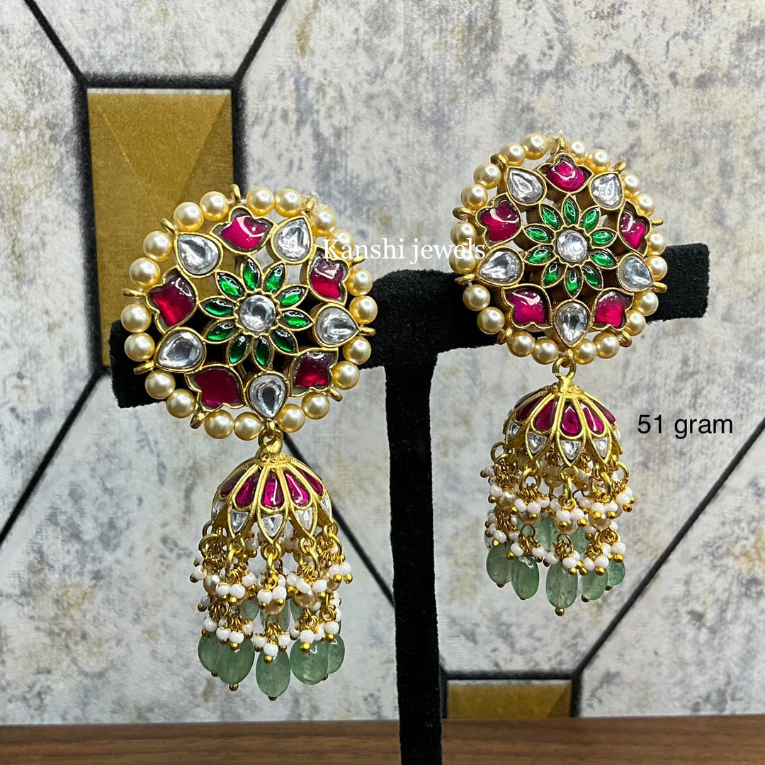 Jadau Kundan Earrings