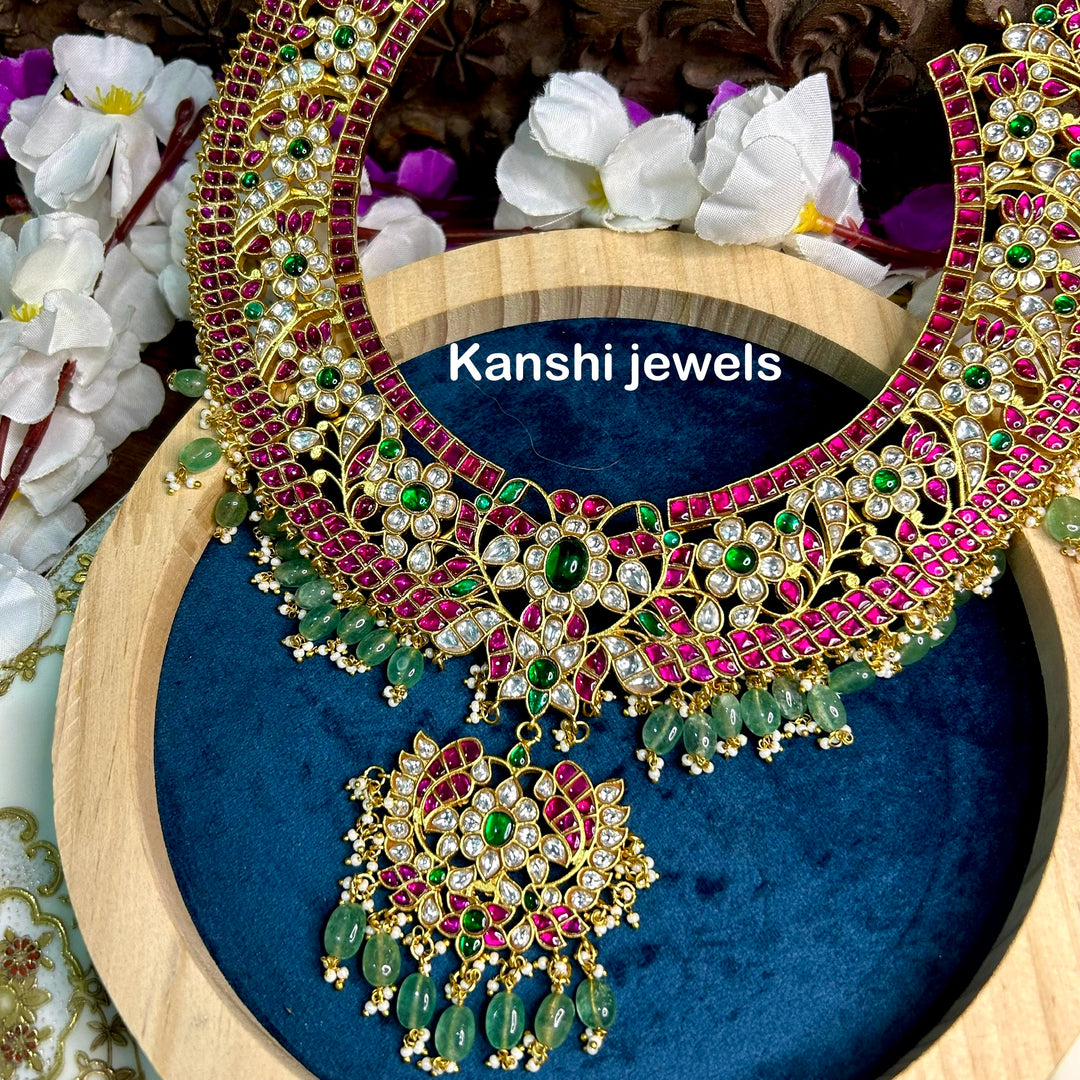 Kanshijewels , dulhan necklace , chokar necklace, kundan necklace, jadau necklace,  kanshi jewellery