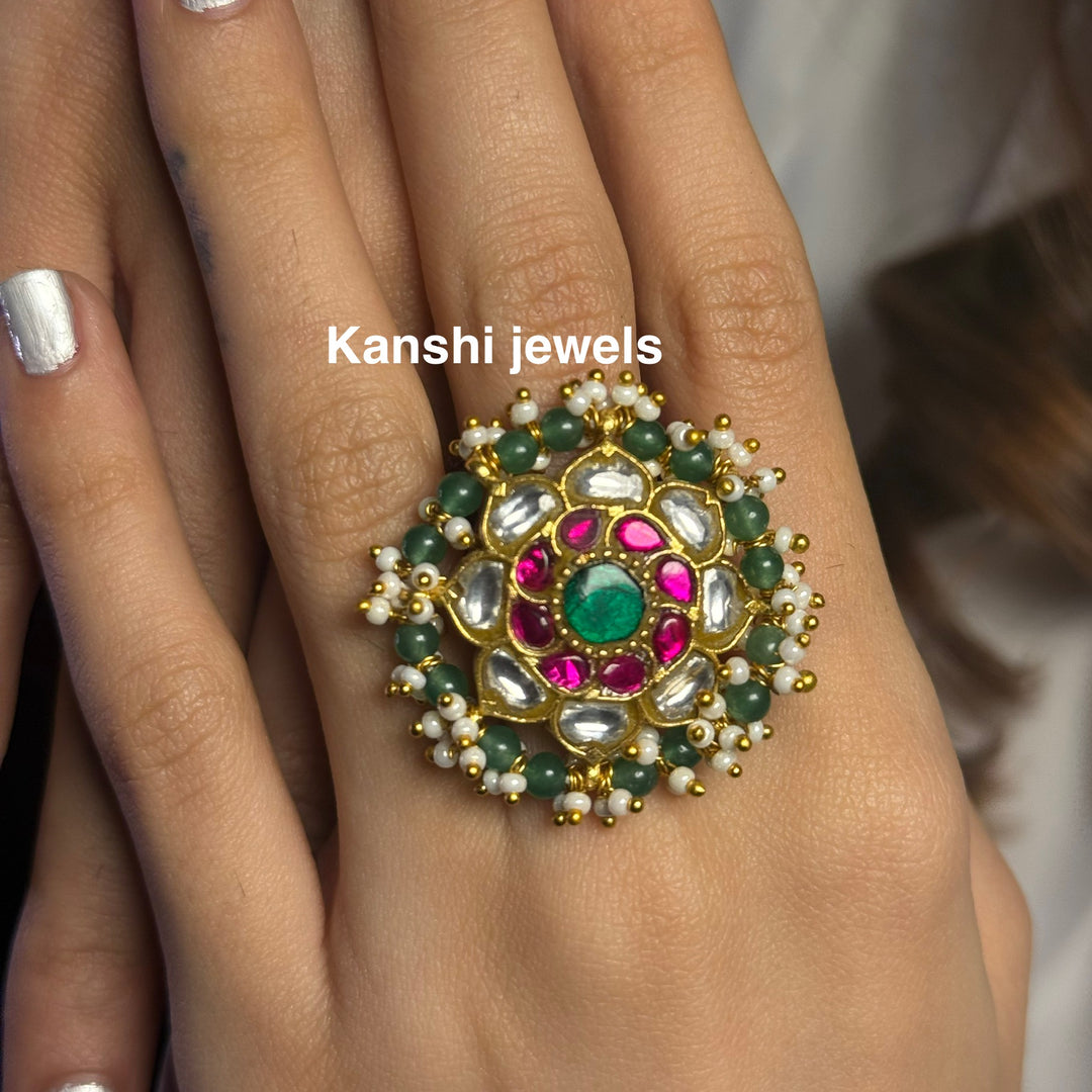 Dulhan Ear Cuffs,
Jadau Ear Cuffs by  Kanshi Jewels