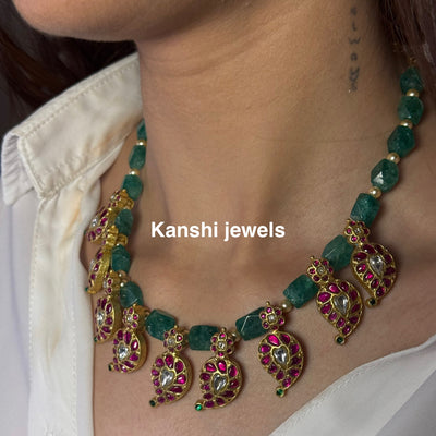 Jadau Emerald Necklace