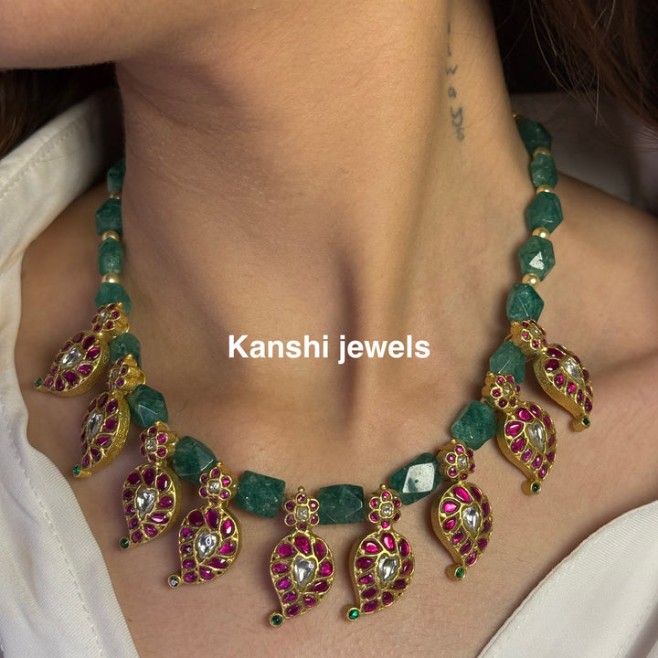 Kanshijewels , dulhan necklace , chokar necklace, kundan necklace, jadau necklace,  kanshi jewellery