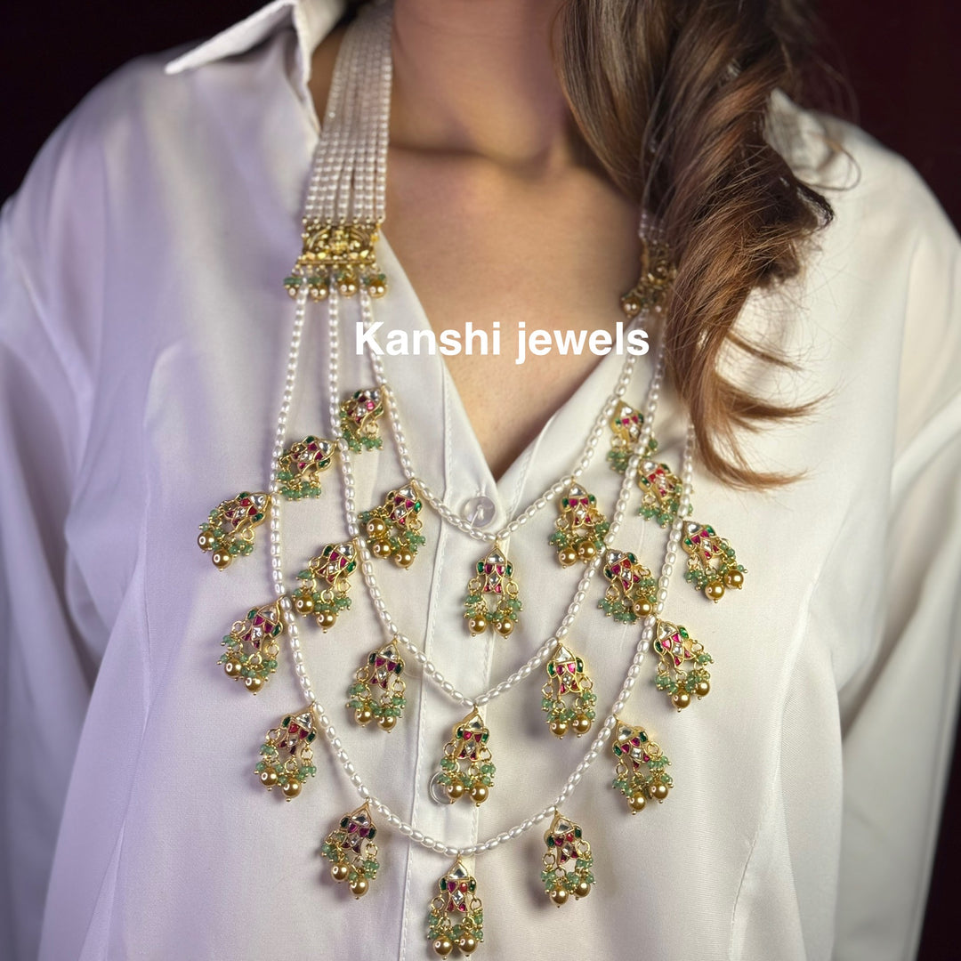 Kanshijewels , dulhan necklace , chokar necklace, kundan necklace, jadau necklace,  kanshi jewellery