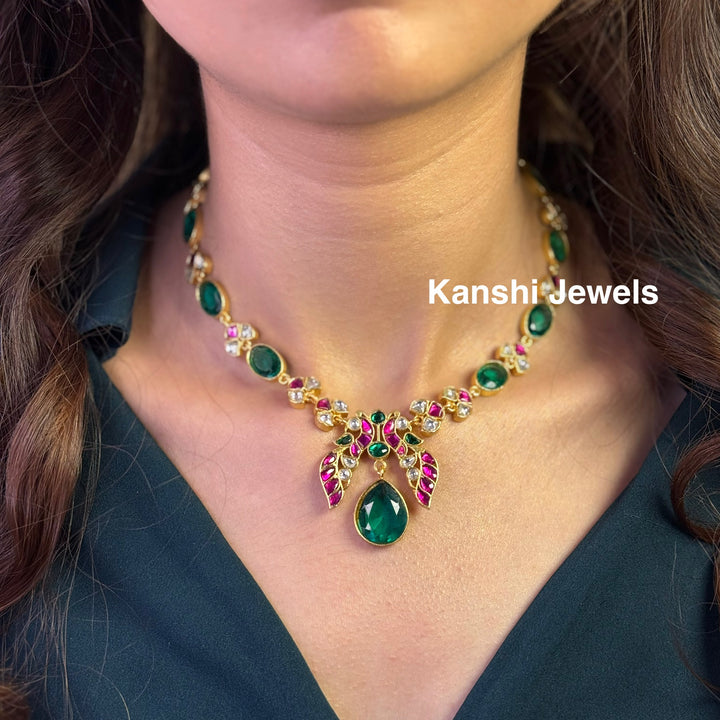 Kanshijewels , dulhan necklace , chokar necklace, kundan necklace, jadau necklace,  kanshi jewellery