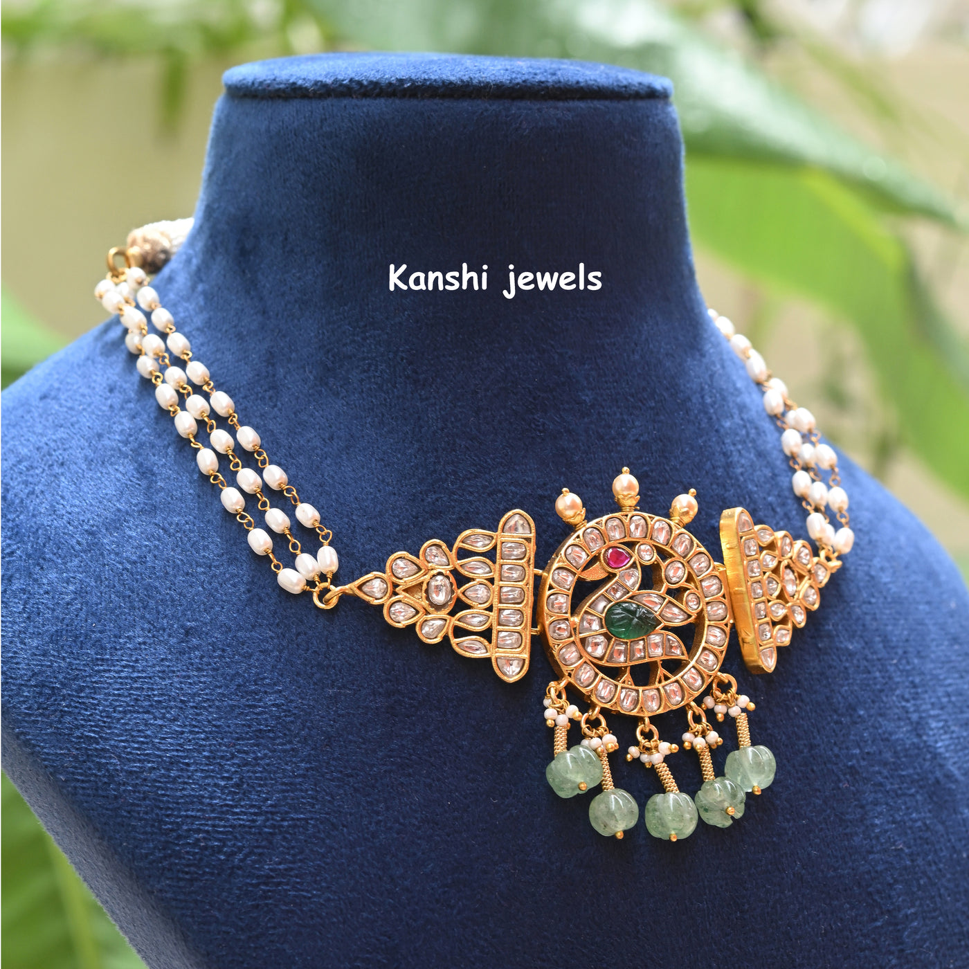 jadau kundan Choker