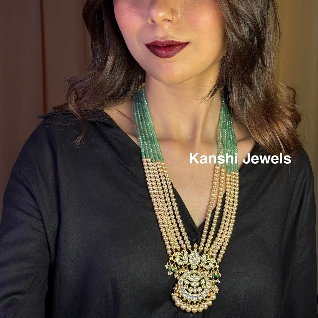 Pearls haram ,Kanshijewels , dulhan necklace , chokar necklace, kundan necklace, jadau necklace,  kanshi jewellery