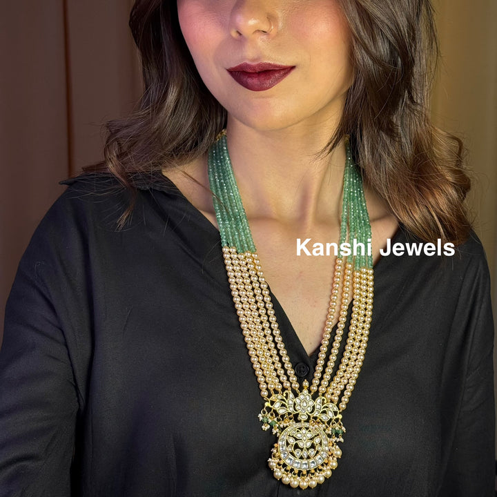 Pearls haram ,Kanshijewels , dulhan necklace , chokar necklace, kundan necklace, jadau necklace,  kanshi jewellery