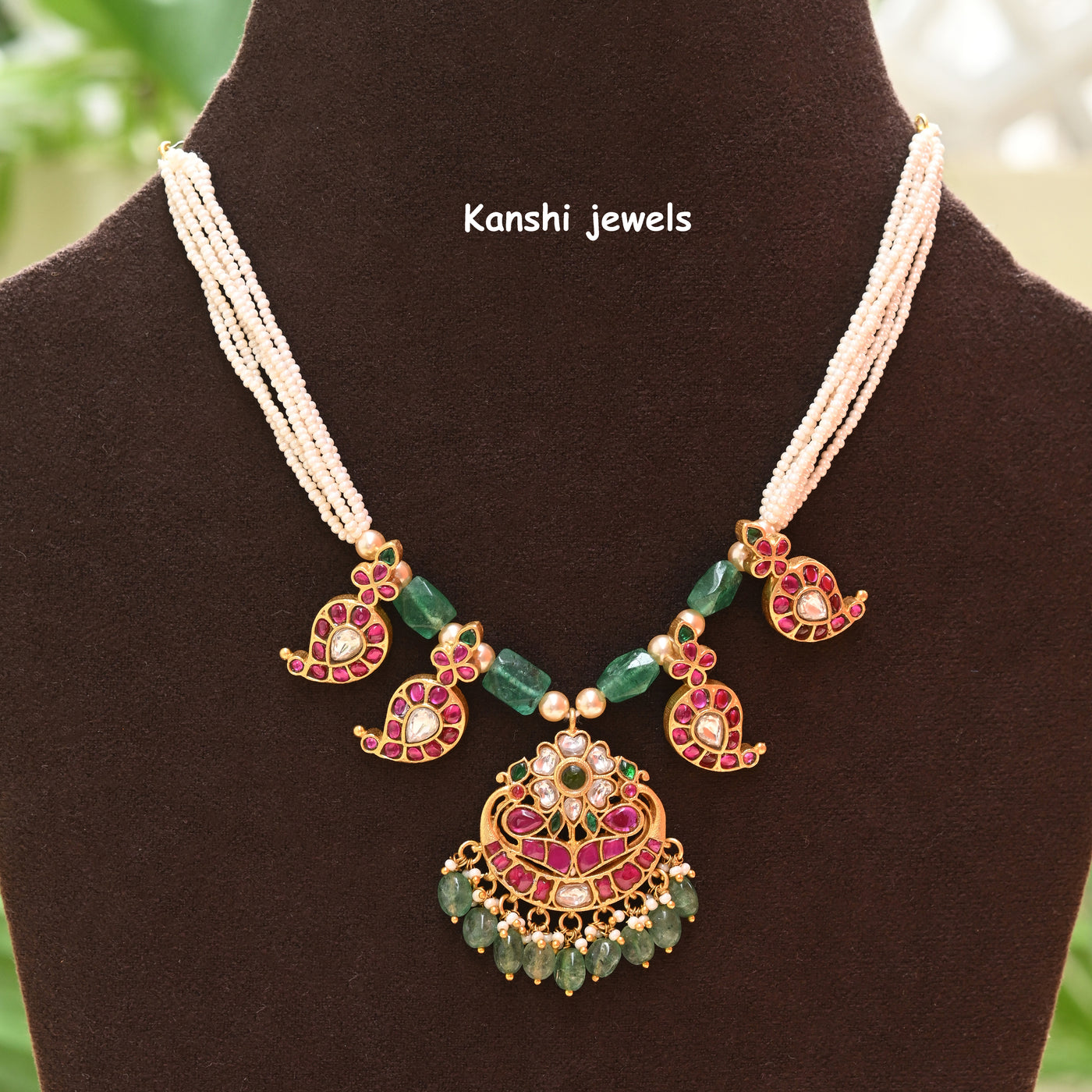 jadau kundan necklace