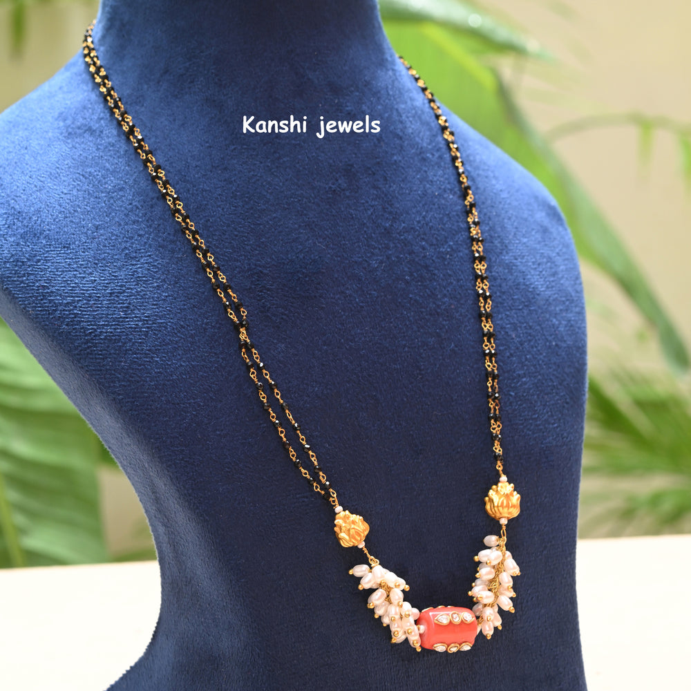Dulhan Mangalsutra,
Jadau Kundan Mangalsutra by Kanshi Jewels