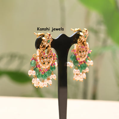 Jadau Earrings