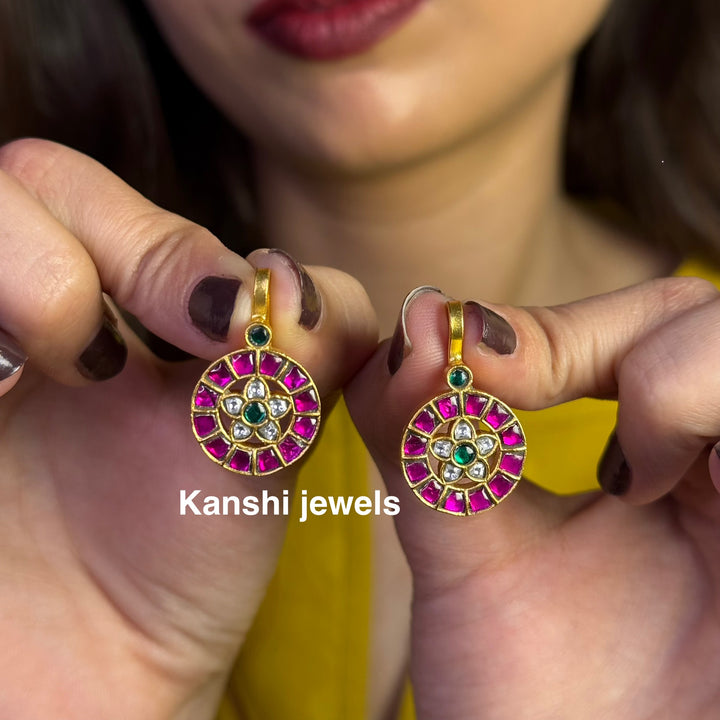 Dulhan Ear Cuffs,
Jadau Ear Cuffs by  Kanshi Jewels