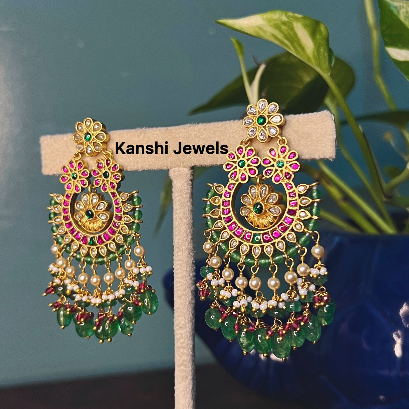 Jadau Kundan Earrings