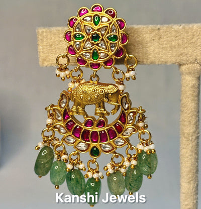 Jadau Nakashi earrings