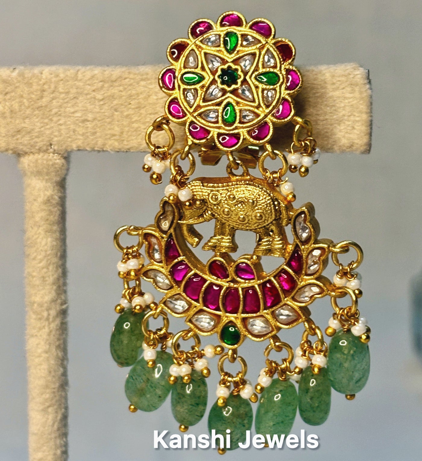 Jadau Nakashi earrings