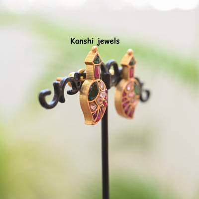 Jadau Kundan Studs