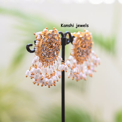 Jadau Kundan Studs